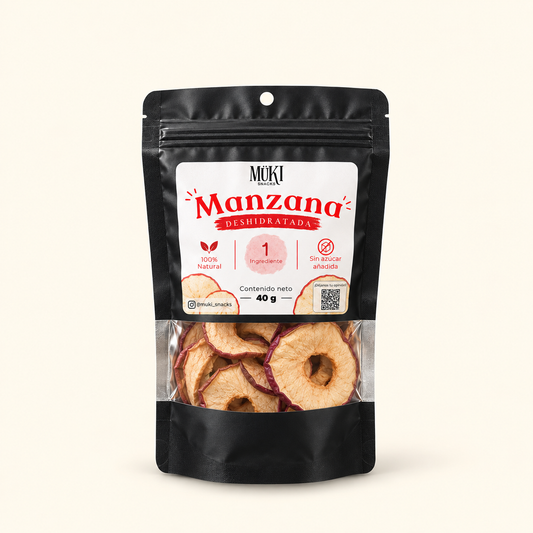 Manzana deshidratada 40 g